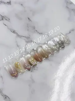 【オフ有】グラデーション+写真アート2本付 0円