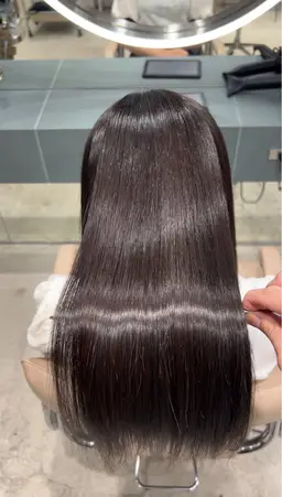 【🎅🏻12月限定メニュー🎅🏻】美髪改善縮毛矯正➕カット➕2stepトリートメント