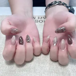 ❤️♪♪ ジェル4本アート・パーツ付け放題💅
