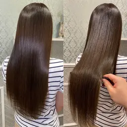 🉐直前割引がお得🉐 小顔カット×美髪縮毛矯正×透明感カラー×超音波トリートメント🌟