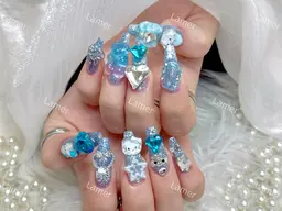 💖期間限定💖自爪90分パーツつけ放題💖ゴテゴテok ¥9500