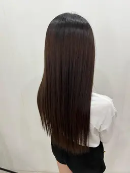 ダメージレス縮毛矯正＋トリートメント