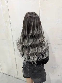 【最高級バージンレミーシールエクステ50cm】＋艶カラー