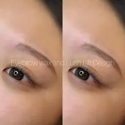 アイブロウwax & パリジェンヌラッシュリフト🫧