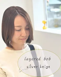 カット+透明感カラー+systemトリートメント