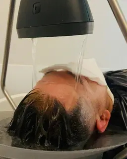 頭浸浴ヘッドスパ、カット💆