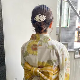【☀️浴衣着付け＆ヘアセット👘 】イベント前に✨