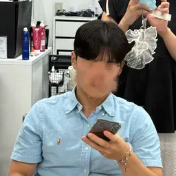 韓国式メンズカット＋ダウンパーマ🇰🇷👦⭐️