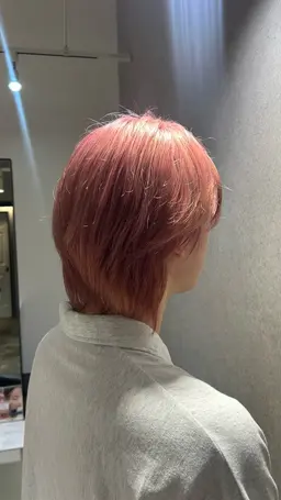 リタッチブリーチ＋カラー🌈✨