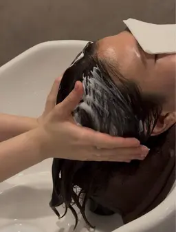 【眼精疲労・眠りが浅い方】アロマクリームヘッドスパ90分