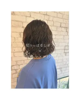 【2025年ラストクーポン】似合わせカット+うる艶パーマ
