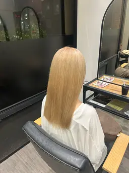 💕ダブルカラー(ブリーチ込)💕＋美潤トリートメント