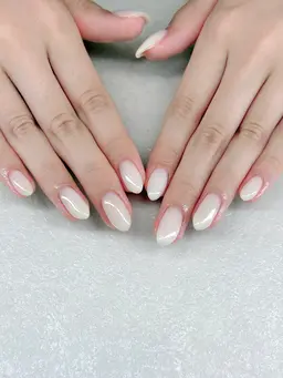 ワンカラー or ラメグラ　オフ無し