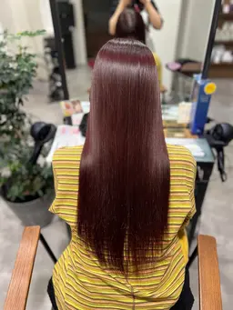 【⛄️12月だけのご褒美クーポン🉐40%OFF❣️🎄】うる艶“髪質改善カラー” ✨＋似合わせカット✂️