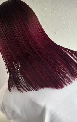 【りんご🍎】カット+髪質改善カラー+りんご幹細胞トリートメント