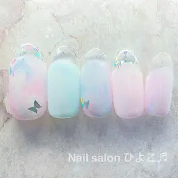 ◇［オフなし・長さだし❤︎］大人気❤︎クリアフレンチ！ペキナ☺︎ハンドジェルスカルプ◇