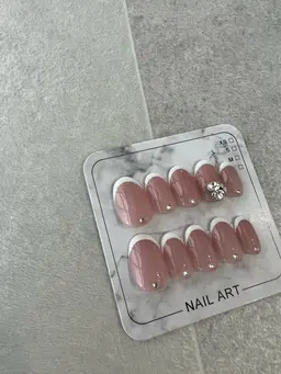 オーダーメイドネイルチップ《成人式・ブライダルにも♪》¥7000​〜​¥10000