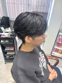 11月限定 メンズ 👦🏻🪽‪ ￤ カット + フェザーパーマ