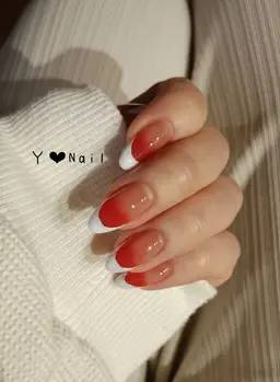 フレンチネイル　10本