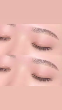 🤍アイブロウ🤍  デザイン→WAX→毛抜き→カット→間引き→眉メイクﾟ✧