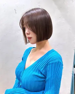 12月限定❤️✨️『コケシにならない』骨格診断ボブカット➕内部集中補修付き髪質改善トリートメント🌿.∘