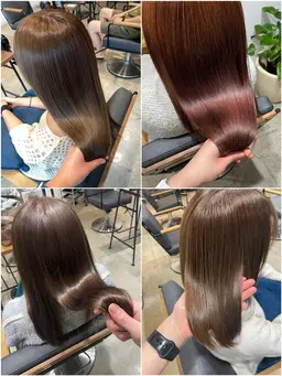 髪質改善カラー➕marrb➕トリートメント