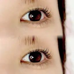 【まつげパーマ上下💛】大人気まつ毛カールの上下🫶🏻💕パーマのみでぱっちりeye💖
