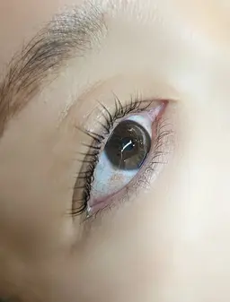 下まつ毛パーマ　トリートメントケア付き