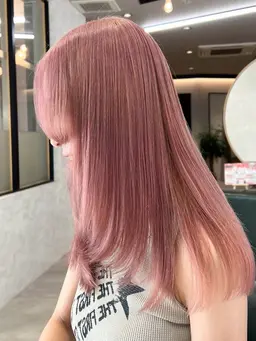 髪質改善カラー+水分補給トリートメント