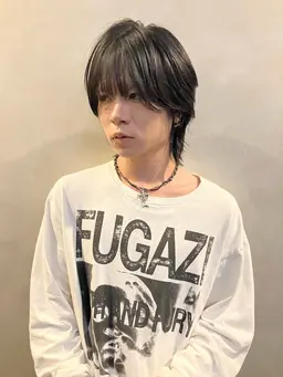 一時的に暗くしたい方🐈‍⬛落ちる黒🩶【リタッチ＋ワンカラー】