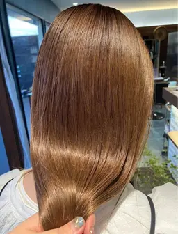 🌼「色もツヤも一緒に叶える♡ 【髪質改善】ご褒美うるツヤカラーケア」💛 → 垢抜けたいけどダメージも気になる