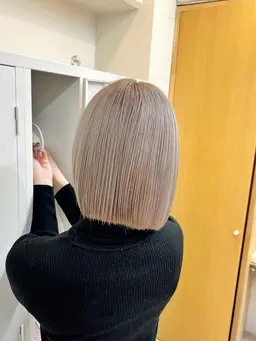 🫧カット+ブリーチWカラー+オージュアトリートメント🫧