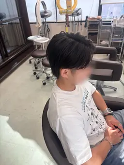 メンズカット💇‍♀️【襟足ありor刈り上げセンターパート👦🏻🌟】➕炭酸シャンプー