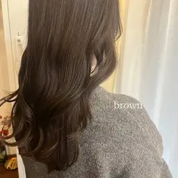 🟡似合わせカット+透明感カラー