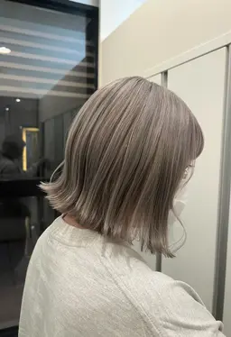【黒髪卒業/ミニモ学割U24】カット+ケアダブルカラー＋プチトリートメント🌼　\22550→\15785✨