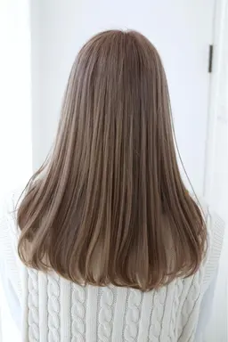 ブリーチ(1回)+全体カラー