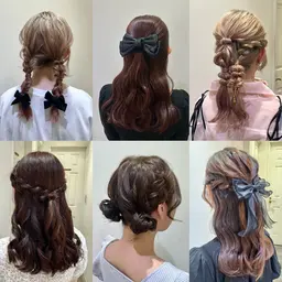 【 素敵な1日に🎀 】ヘアセット / ヘアアレンジ 🪄︎︎✨ 量産ヘアメ ･ 結婚式ヘアセット  etc...