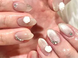 【オフ込み】大人シンプルデザインオフィスネイル💅🏻✨