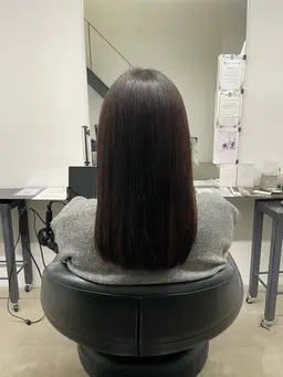 ヘアカラー新規様限定3センチ以上のみカット付き