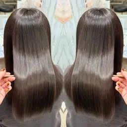 【🦋SNS映え🦋】✨髪質改善ワンカラーLv1➕オージュア2stepトリートメント✨