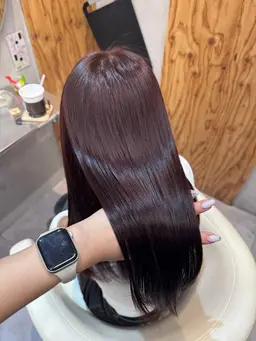 ミニモ学割⟢˖⊹ ワンカラー🥣🩵+【✨️TOKIOトリートメント✨️】梅田/韓国/似合わせ/ナチュラル/透明感