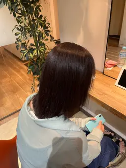 松本担当🤍リタッチ白髪染め(黒染め・ブリーチ履歴なし限定)