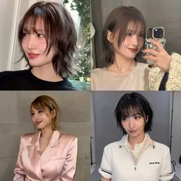 pia【平日限定】ハッシュレイヤーカット(ボブ)+4STEPトリートメント🎀