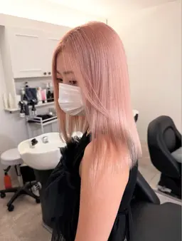 【練習モデル】ケアブリーチ２回＋ワンカラー✨️