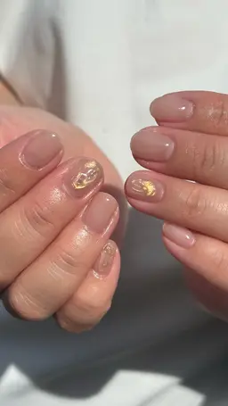 【ミニモ学割】ワンカラー＋定額アートより4本まで🐚(マグネット変更＋550円)