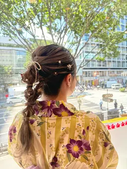 【夏限定🍉】ヘアセット＆浴衣着付け