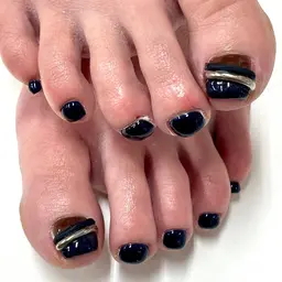 【ご新規メニュー】◾️フット　親指2本アート🎨