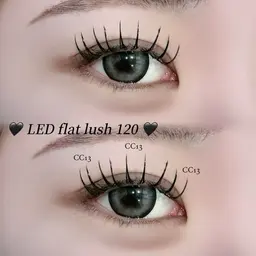 【24.25限定】♡LED flat lush 120本♡オフ込(90分程度