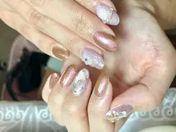 ワンカラー➕4本アートディサイン