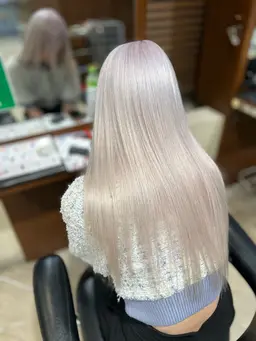 カット➕高濃度水素カラー➕トリートメント